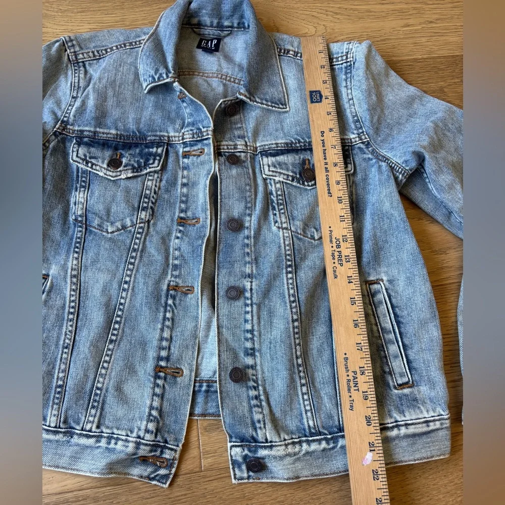 Gap denim jean jacket womens large - Picture 4 of 5